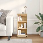 vidaXL Bibliothèque Corona 46x29x100 cm bois de pin massif