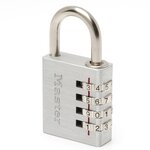 Master lock cadenas à combinaison aluminium 40 mm 7640eurd