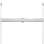 vidaXL Store plissé 100x125 cm Blanc