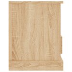 vidaXL Meuble TV chêne sonoma 93x35 5x45 cm bois d'ingénierie