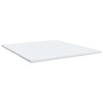 vidaXL Sommier à lattes de lit avec matelas Marron foncé 180x200 cm