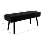 House Nordic Banc Lyla Noir