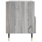 vidaXL Tables de chevet 2 Pièces sonoma gris 40x35x47 5 cm