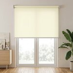 vidaXL Store enrouleur Protection UV Crème 80 x 230 cm Polyester