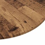 vidaXL Plateau de table Bois ancien 70 x 70 x 1.5 cm Bois d'ingénierie