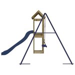 vidaXL Aire de jeux d'extérieur bois de pin imprégné