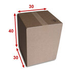 Lot de 50 boîtes carton (n°32b) format 300x300x400 mm