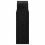 vidaXL Buffet Chêne noir 90 x 30 x 90 cm