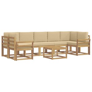 vidaXL Ensemble de canapés d'extérieur 6 pc