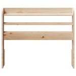 vidaXL Tête de lit avec étagères 100 cm bois massif de pin