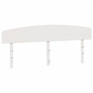 vidaXL Tête de lit blanc 180 cm bois massif de pin