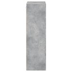 vidaXL Meuble TV mural gris béton 40 5x30x102 cm bois d'ingénierie