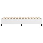 vidaXL Cadre de lit Blanc 100x200 cm Similicuir