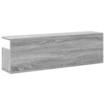 vidaXL Armoire murale 100x20x30 cm sonoma gris bois d'ingénierie