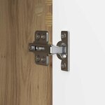vidaXL Meuble TV Chêne artisanal 150 x 31 x 47 cm Bois d'ingénierie