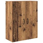 vidaXL Haut Armoire Bois Ancien 69 5 x 34 x 180 cm Bois d'ingénierie