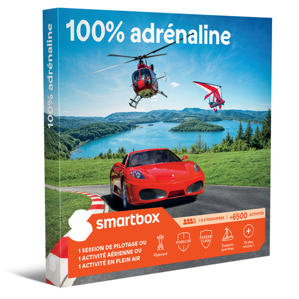 SMARTBOX - Coffret Cadeau 100  adrénaline -  Sport & Aventure