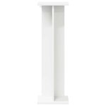 vidaXL Support de Plante 2 pièces Blanc 25 x 25 5 x 80 5 cm