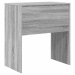 vidaXL Bureau Sonoma gris 70 x 40 x 76 cm Bois d'ingénierie