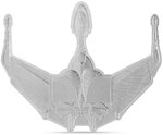 Pièce de monnaie en Argent 5 Dollars g 93.3 (3 oz) Millésime 2025 Star Trek Ships KLINGON BIRD OF PREY