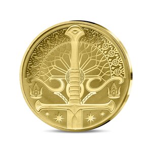 Le Seigneur des Anneaux Monnaie de 5€ Or