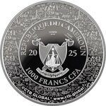 Pièce de monnaie en Argent 1000 Francs g 31.1 (1 oz) Millésime 2025 Journey of a Lifetime PERITO MORENO GLACIER