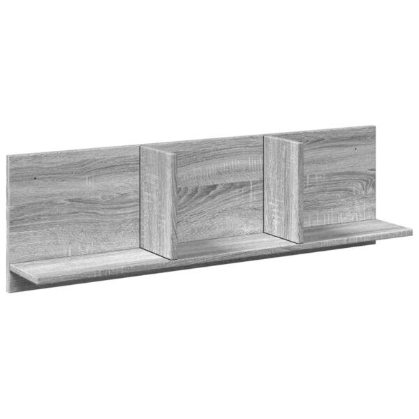 vidaXL Armoire murale 100x16 5x30 cm sonoma gris bois d'ingénierie