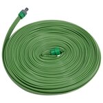 vidaXL Tuyau d'arrosage à 3 tubes vert 22 5 m PVC