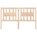 vidaXL Tête de lit 141x4x100 cm Bois massif de pin
