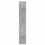 vidaXL Armoire de salle de bain Gris béton 30x30x183 5 cm Aggloméré
