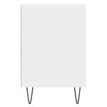 vidaXL Meuble TV Blanc 160x35x55 cm Bois d'ingénierie
