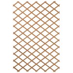 Nature Palissade de jardin 50 x 150 cm Bois Naturel