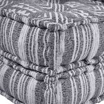 vidaXL Coussin Gris 70 x 70 x 36 cm Polyester