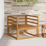 vidaXL Sofa de milieu extérieur Naturel