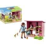 PLAYMOBIL 71308 - Country - Agricultrice et poulailler