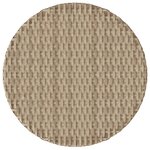 vidaXL Ensemble de bistro 3 Pièces coussins mélange beige résine tressée