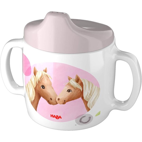 Haba 305696 - Tasse à bec Chevaux