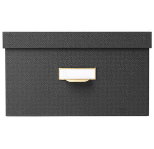 Lot de 3 boîtes de rangement officebyme - exacompta