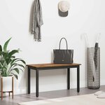 vidaXL banc Bois ancien 80 x 35 x 45 cm Bois d'ingénierie