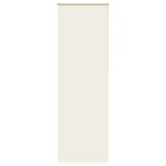 vidaXL Store enrouleur occultant blanc cassé 80x210cm largeur du tissu