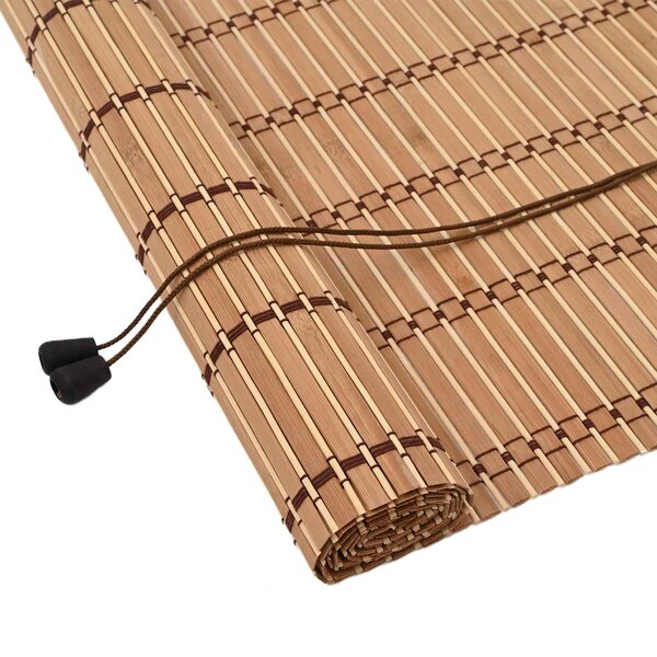 vidaXL Store enrouleur Nature 90 x 160 cm Bambou