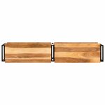 vidaXL Meuble TV 160x30x40 cm bois d'acacia massif