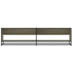 vidaXL Meuble TV chêne sonoma 180x40x46 cm bois d'ingénierie