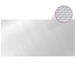 vidaXL Couverture de piscine Argenté 400x200 cm PE
