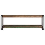 vidaXL Meuble TV 120x30x40 cm Bois de récupération massif