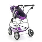 Bayer Chic 2000 637-25 - La poussette pour poupée combinée 3 en 1 EMOTION "ALL IN" - Violet