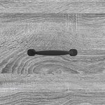 vidaXL Table basse Sonoma gris 49 x 50 x 37 cm Bois d'ingénierie