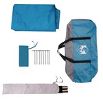 vidaXL Bâche de camping vert 430x380x210 cm imperméable