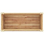 vidaXL Jardinière surélevée Marron 70 x 35 x 70 cm Bambou