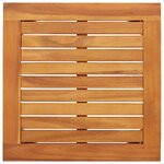vidaXL Ensemble de canapé de jardin 3 Pièces Marron 45 x 45 x 38cm